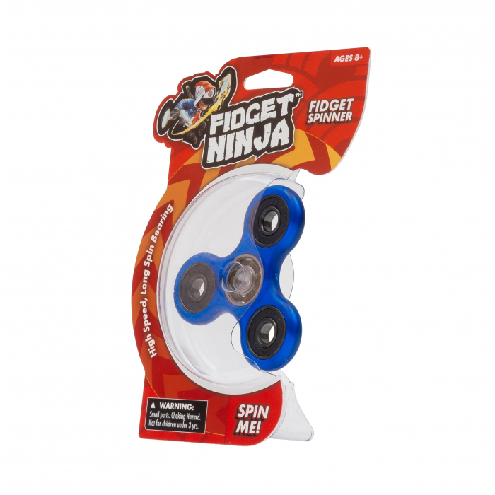Fidget Ninja Spinner - Albastru [8]