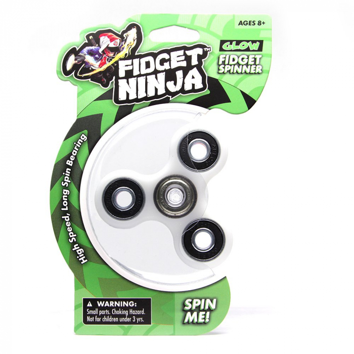 Fidget Ninja Spinner - Fosforescent [5]
