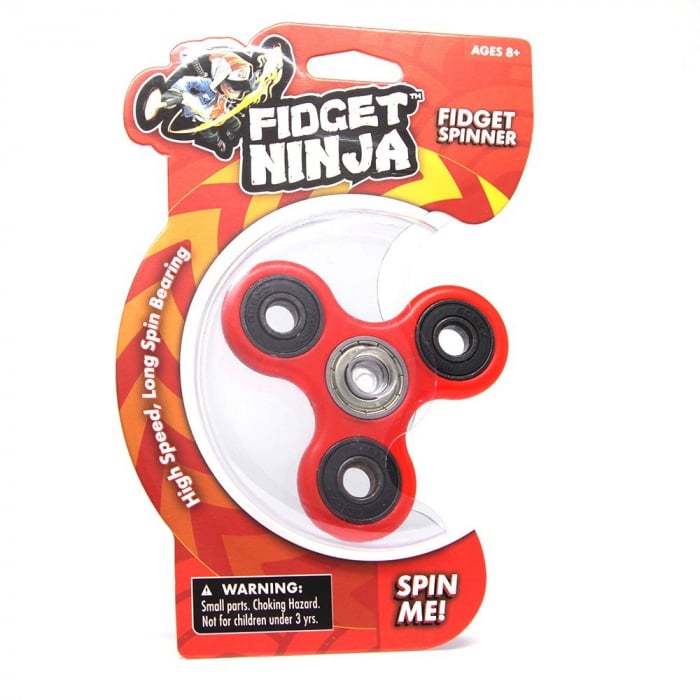 Fidget Ninja Spinner - Rosu [2]