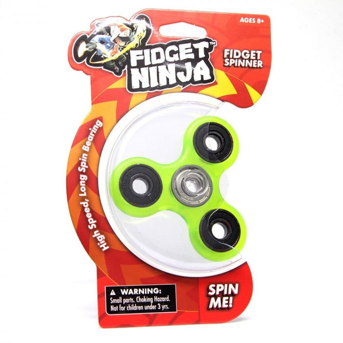 Fidget Ninja Spinner - Verde [1]
