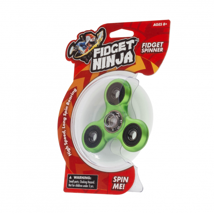Fidget Ninja Spinner - Verde [2]