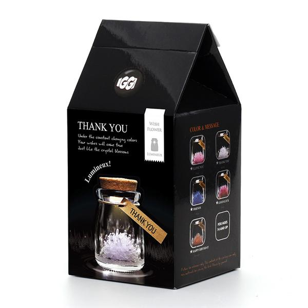 Floare din cristale albe - "Thank you" [3]