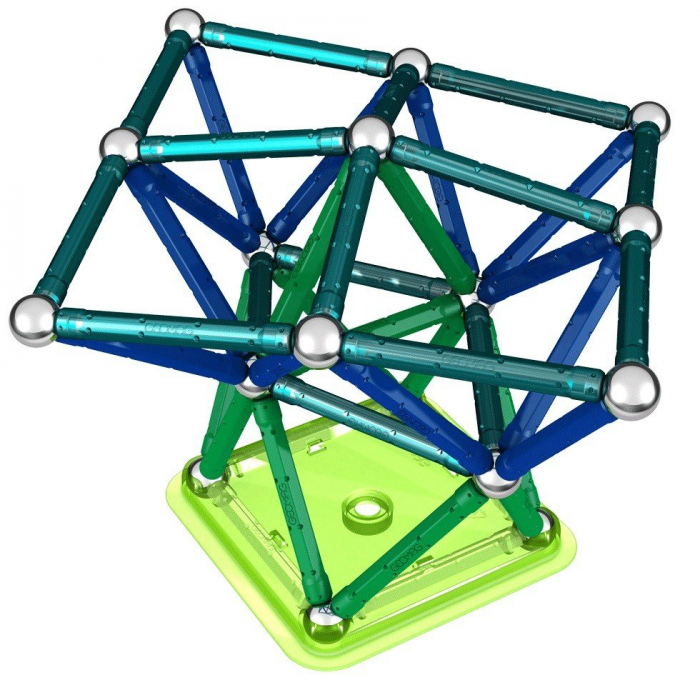 Geomag Color 86 piese - Albastru si Verde [2]