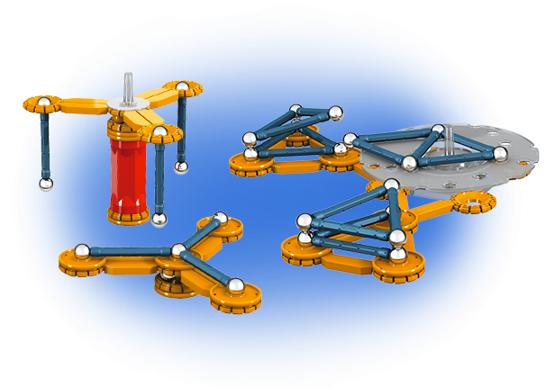 Geomag Mechanics 86 piese - Parcul de distractie [3]