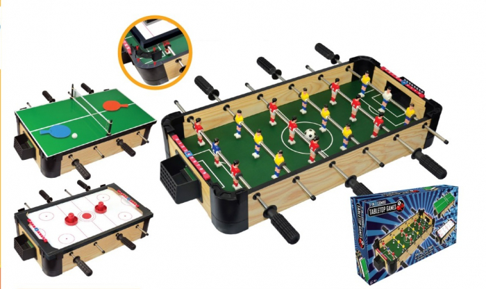 Joc de birou 3 in 1 din lemn - V2 [2]
