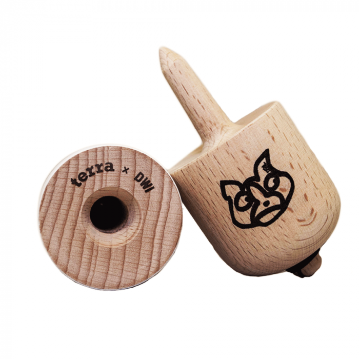 Kendama Terra Pill - DWI - Greyscale [2]