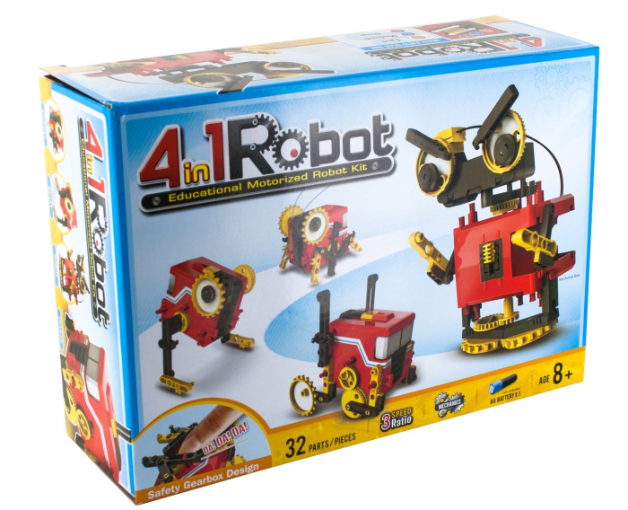 Kit constructie - Robot Motorizat 4 in 1 [5]
