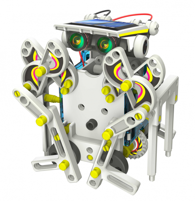 Kit robotica de constructie Roboti Solari 14 in 1 (RO) [13]
