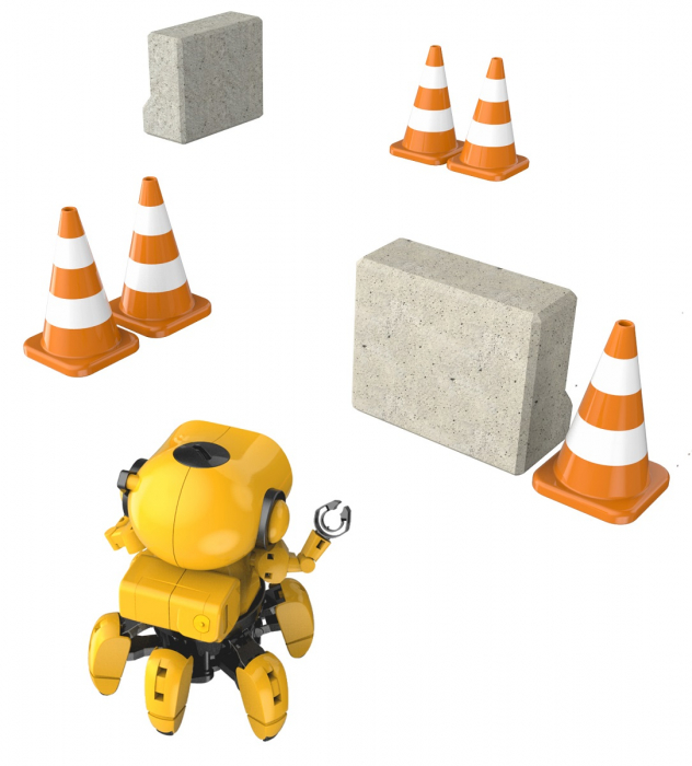 Kit robotica de constructie Robot Tobbie cu inteligenta artificiala (RO) [5]