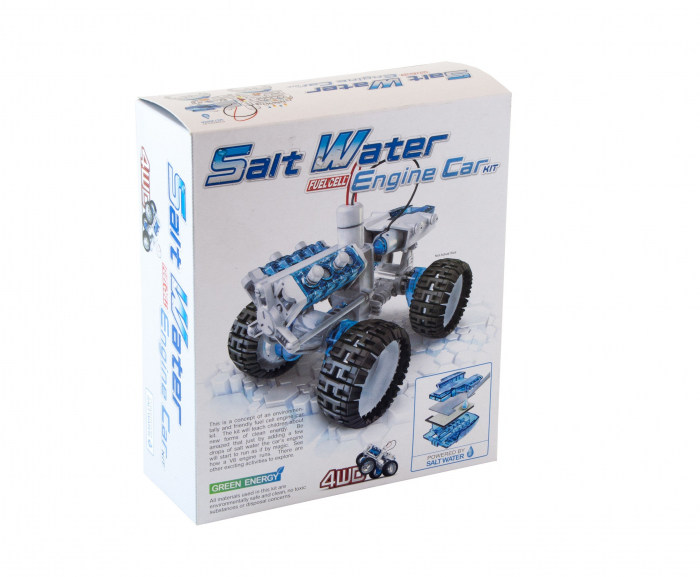Kit robotica - Masina 4 x 4 cu motor pe apa sarata [2]