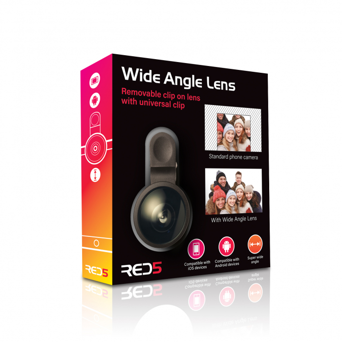 Lentile adaptoare pentru smartphone Wide Angle