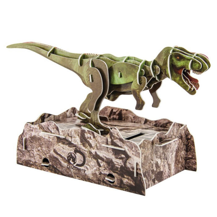 Puzzle 3D Discovery - Anatomia Dinozaurului T-Rex [2]