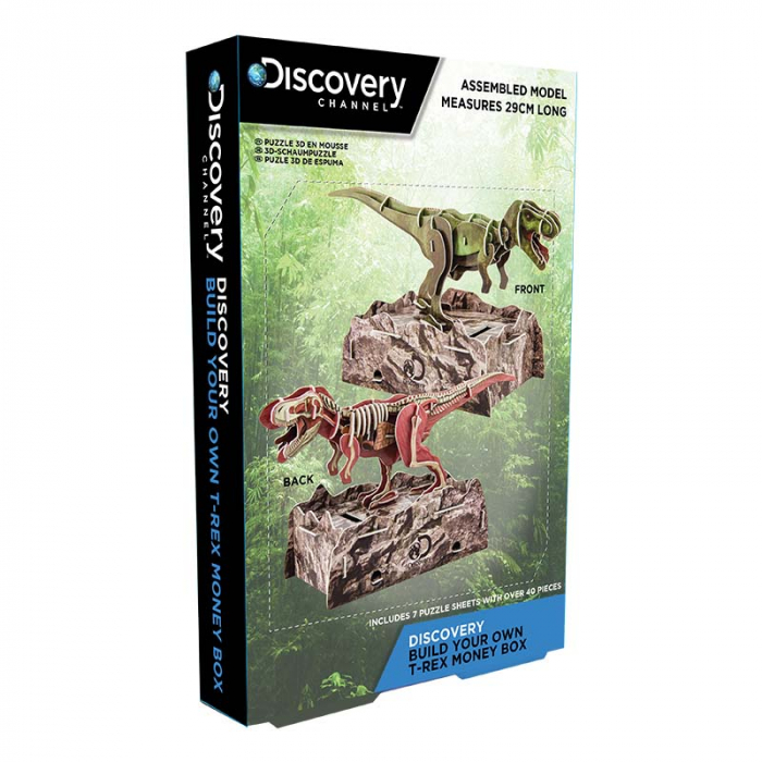 Puzzle 3D Discovery - Anatomia Dinozaurului T-Rex [3]
