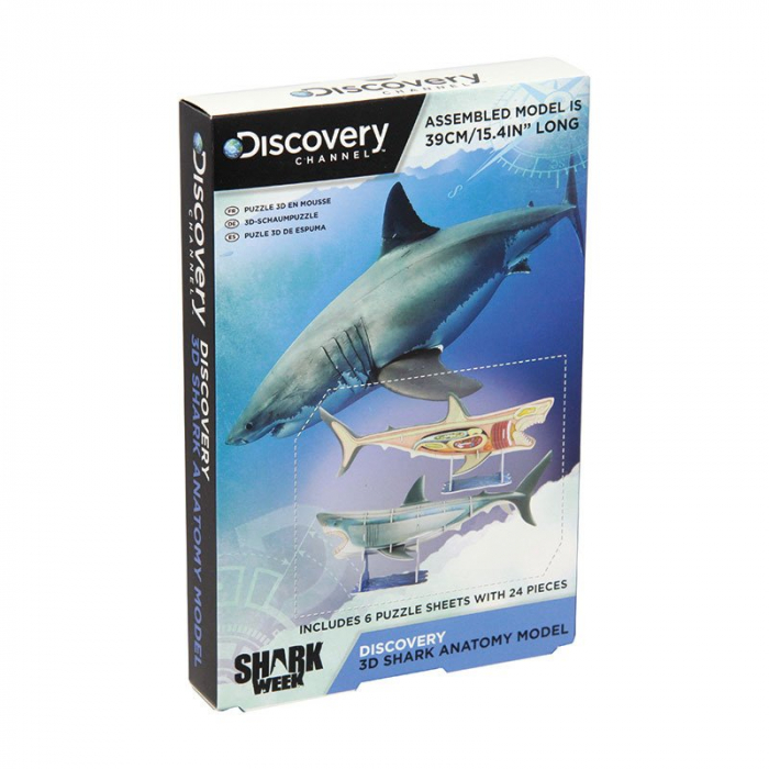 Puzzle 3D Discovery - Anatomia Rechinului [2]
