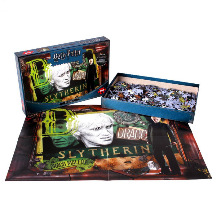 Puzzle Harry Potter 500 piese - Slytherin [2]