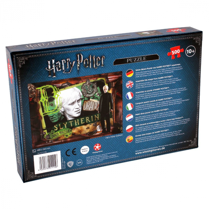 Puzzle Harry Potter 500 piese - Slytherin [3]
