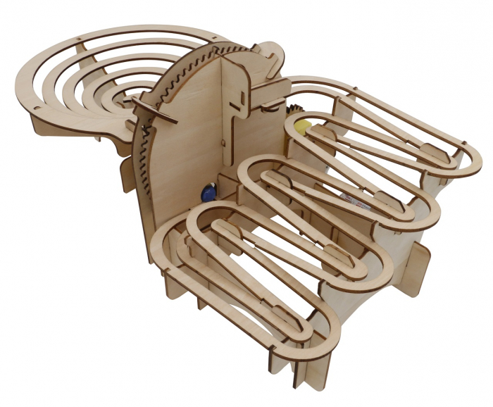Set constructie Roller Coaster din lemn [2]