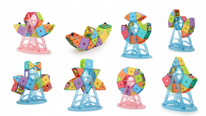 Set magnetic 57 pcs Magspace - Carnival Set [10]