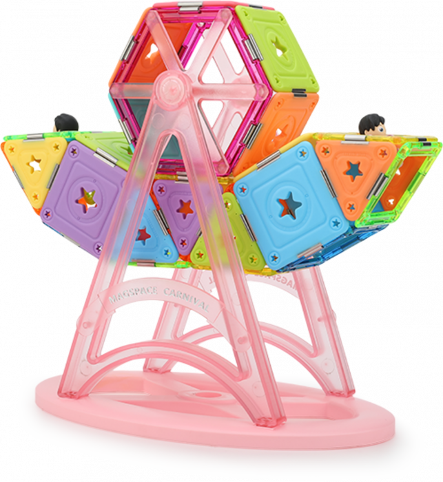 Set magnetic 57 pcs Magspace - Carnival Set [2]