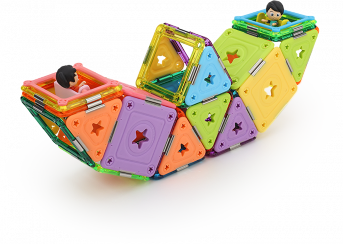 Set magnetic 57 pcs Magspace - Carnival Set [3]
