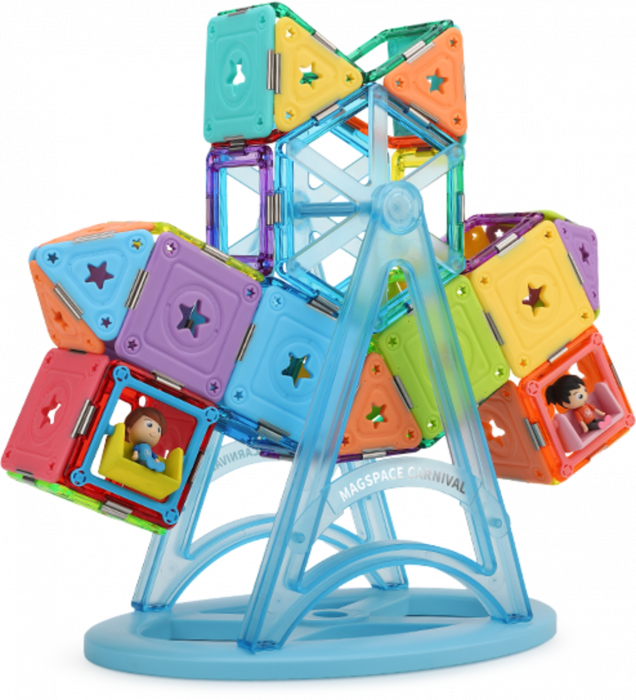 Set magnetic 57 pcs Magspace - Carnival Set [4]