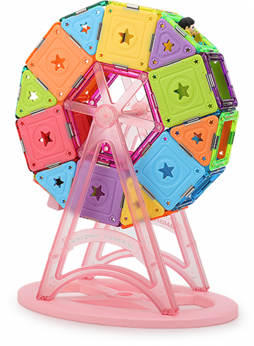 Set magnetic 57 pcs Magspace - Carnival Set [6]