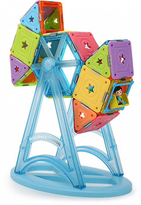 Set magnetic 57 pcs Magspace - Carnival Set [7]