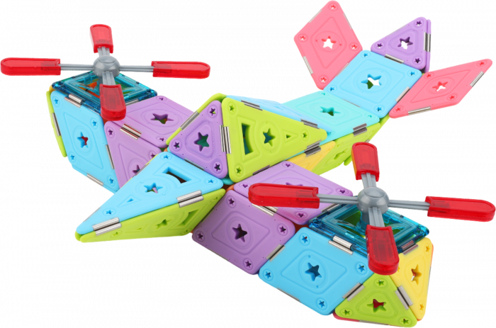 Set magnetic 74 pcs Magspace - The Perfect Pilot [2]