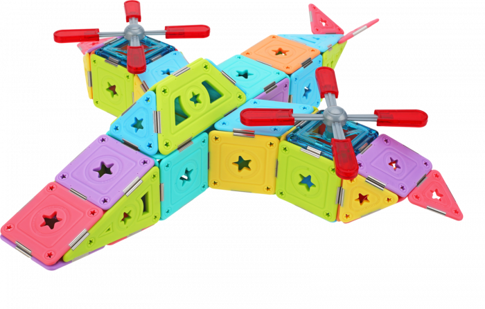 Set magnetic 74 pcs Magspace - The Perfect Pilot [7]