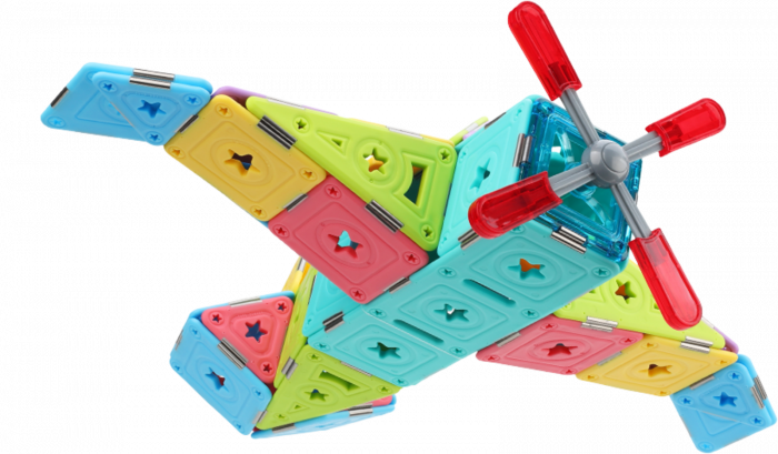 Set magnetic 74 pcs Magspace - The Perfect Pilot [9]