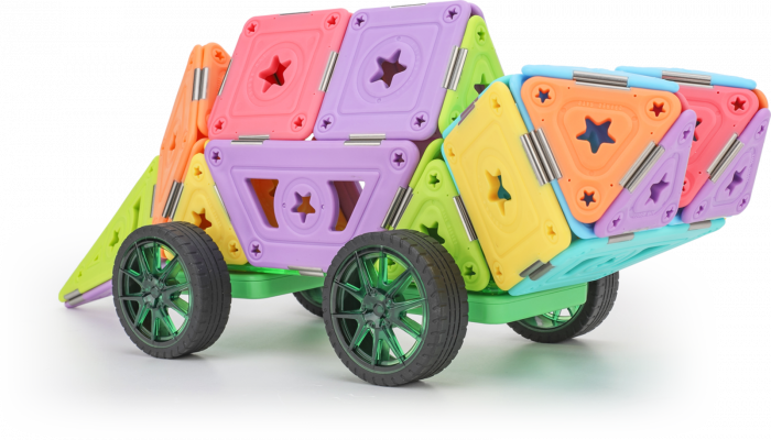 Set magnetic 75 pcs Magspace - Variable Kart [6]