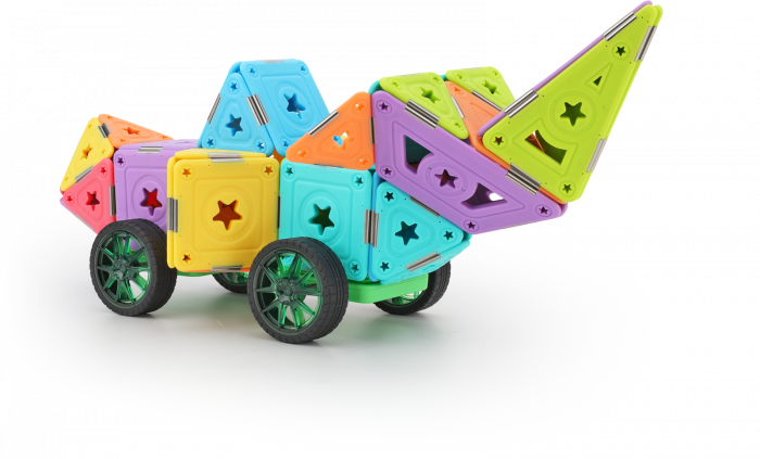 Set magnetic 75 pcs Magspace - Variable Kart [8]