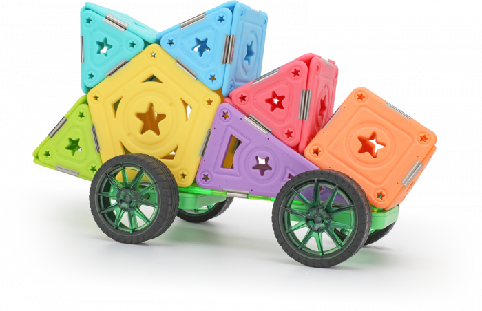 Set magnetic 75 pcs Magspace - Variable Kart [9]