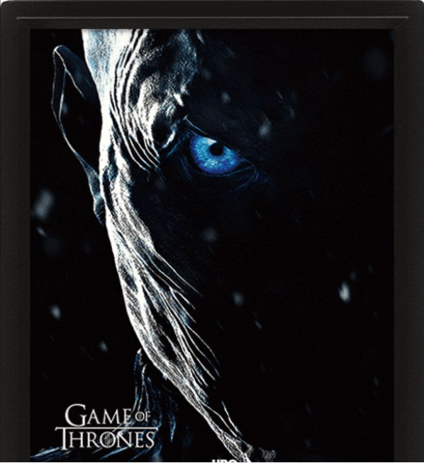 Tablou 3D Game of Thrones - Jon Snow versus Night King [2]