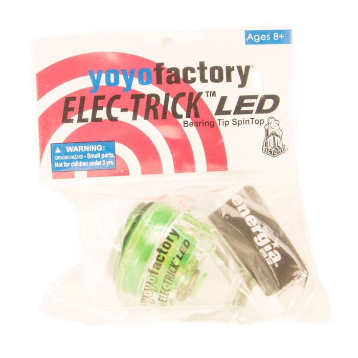 Titirez Elec-Trick cu LED - Verde Transparent [3]