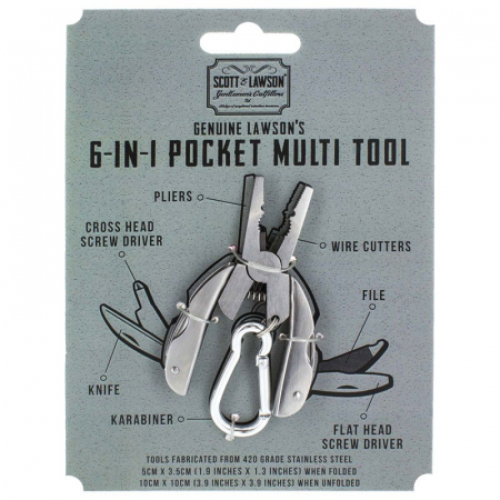 De purtat - Breloc multifunctional 6 in 1
