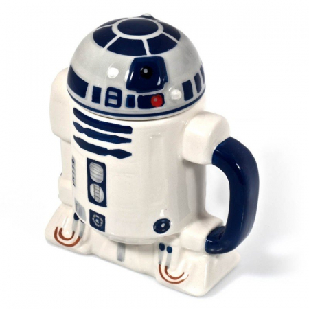 Cani si pahare - Cana R2-D2 cu capac