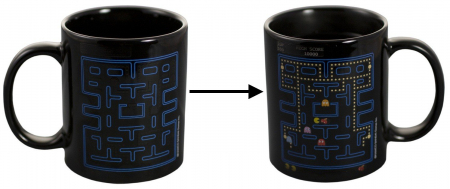 Cani si pahare - Cana termosensibila Pacman
