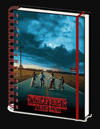 Gadgeturi si accesorii pentru birou - Carnetel 3D Lenticular Stranger Things