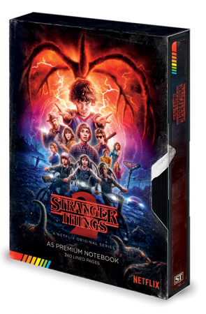 Gadgeturi si accesorii pentru birou - Carnetel VHS Stranger Things