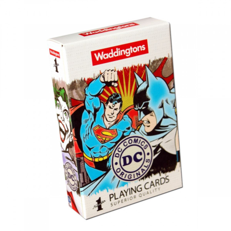Jocuri & Puzzle - Carti de joc Waddingtons DC Retro
