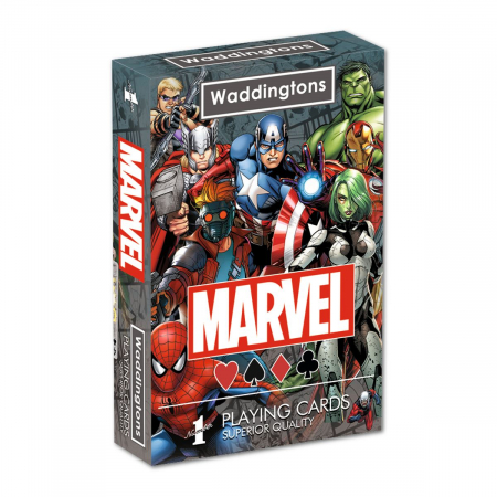 Jocuri & Puzzle - Carti de joc Waddingtons Marvel