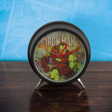 Idei de cadouri pentru Copii - Ceas Lenticular cu alarma Marvel