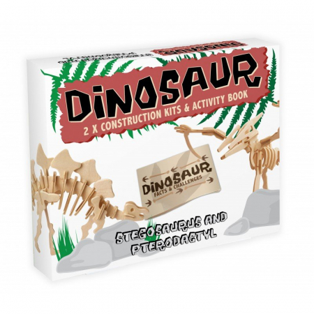 All Products - Dinosaur Construction Kit - Stegosaurus & Pterodactyl