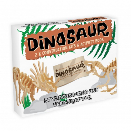 All Products - Dinosaur Construction Kit - Styracosaurus & Velociraptor
