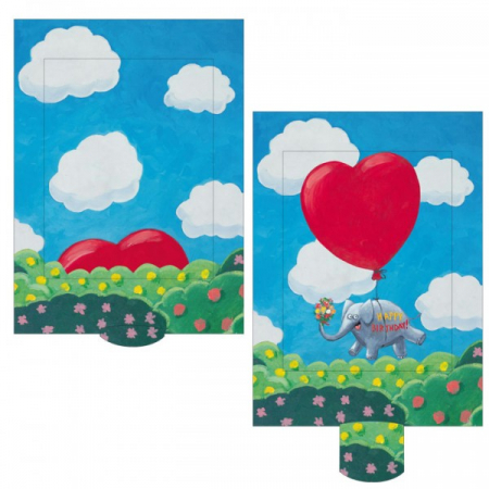 Felicitari animate - Felicitare animata - Elefant (Happy Birthday)