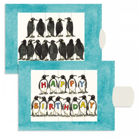 Felicitari animate - Felicitare animata - Pinguini (Happy Birthday)