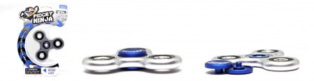 Fidget Ninja Metal Spinner - Argintiu [4]