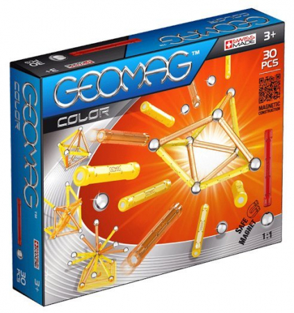 All Products - Geomag Color 30 piese - Galben si Portocaliu
