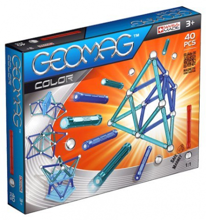 All Products - Geomag Color 40 piese - Albastru